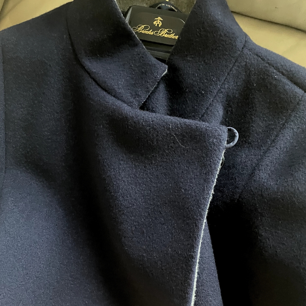 Brooks Brothers Navy Pea Coat